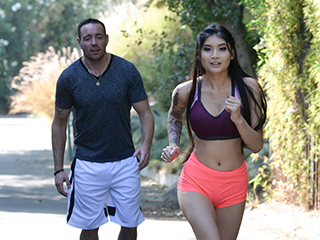 therealworkout brenna sparks - Warm Up My Cock