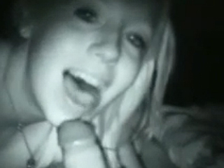 m42 - Nightvision tape of real girl next door giving oral sex