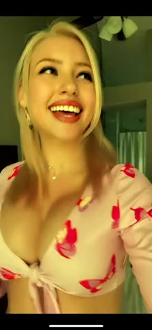 Cute Blonde Big Tits