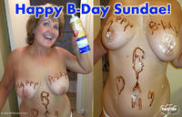 pic01 bustybliss happy birthday sundae - Happy Birthday Sundae