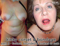 pic01 bustybliss kinky corset bondage pt2 fucked bound soaked in cum - Kinky Corset & Bondage Pt2 - Fucked, Bound & Soaked In Cum