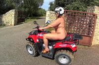 pic01 nudechrissy mallorca quad ride naked - Mallorca Quad Ride Naked