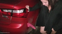 pic01 sexynebbw fucking my car dildo pt1 - Fucking My Car & Dildo Pt1