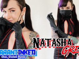 Natasha Grey under Quarantine decides to ride her new Sex Doll and finger her ass!