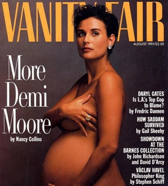 How Demi Moore Became an Iconic Nude Actress Demi Moore Pregnant Magazine Cover - How Demi Moore Became an Iconic Nude Actress