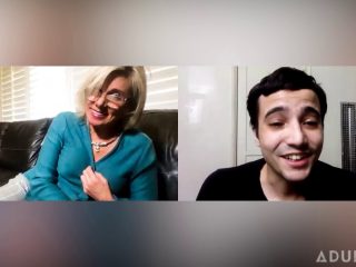 113199 03 - Step Grandmother Strips Nude For Her Grandson On Webcam