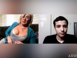 113199 04 - Step Grandmother Strips Nude For Her Grandson On Webcam