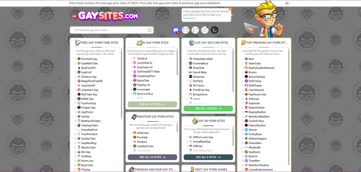 mygaysites.com gay porn sites